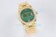 Rolex President Datejust 31mm Malachite Green Yellow Gold Diamond Bezel EW Factory Watch  (2)_th.jpg